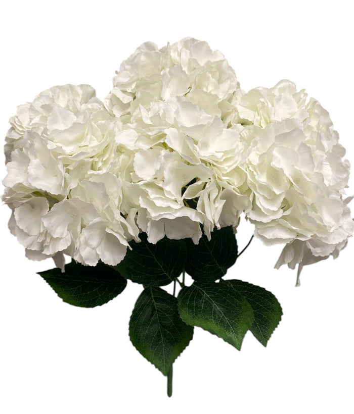 19'' Jumbo Hydrangea Bush ( INT510-45-#6 Cream )