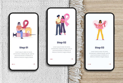 Ladystrategist 20 Unique Breast Cancer Awareness Illustrations Fully Editable in Canva instagram canva templates social media templates etsy free canva templates