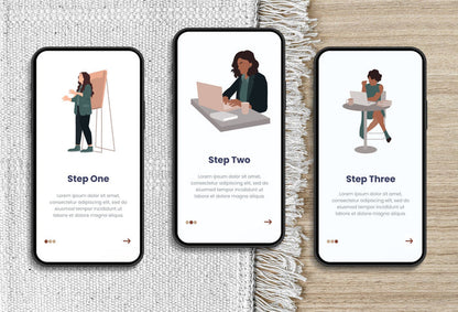 Ladystrategist 20 Unique Business Female Illustrations Fully Editable in Canva instagram canva templates social media templates etsy free canva templates