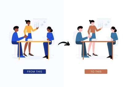 Ladystrategist 20 Unique Business Illustrations - Fully Editable in Canva instagram canva templates social media templates etsy free canva templates