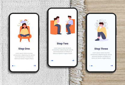 Ladystrategist 20 Unique Mental Health Illustrations Fully Editable in Canva V3 instagram canva templates social media templates etsy free canva templates