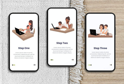 Ladystrategist 20 Unique Mompreneur Illustrations Fully Editable in Canva instagram canva templates social media templates etsy free canva templates