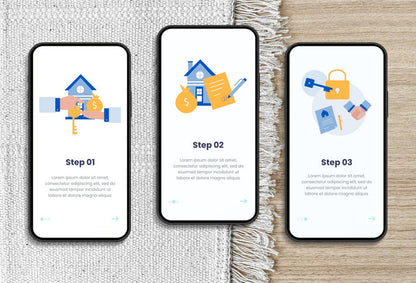 Ladystrategist 20 Unique Real Estate Conceptual Illustrations Fully Editable in Canva instagram canva templates social media templates etsy free canva templates