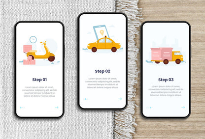 Ladystrategist 20 Unique Transportation Conceptual Illustrations Fully Editable in Canva instagram canva templates social media templates etsy free canva templates