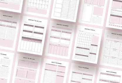 Ladystrategist 2023 Canva Planner Template instagram canva templates social media templates etsy free canva templates