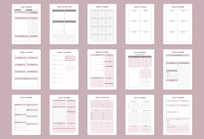 Ladystrategist 2023 Canva Planner Template instagram canva templates social media templates etsy free canva templates