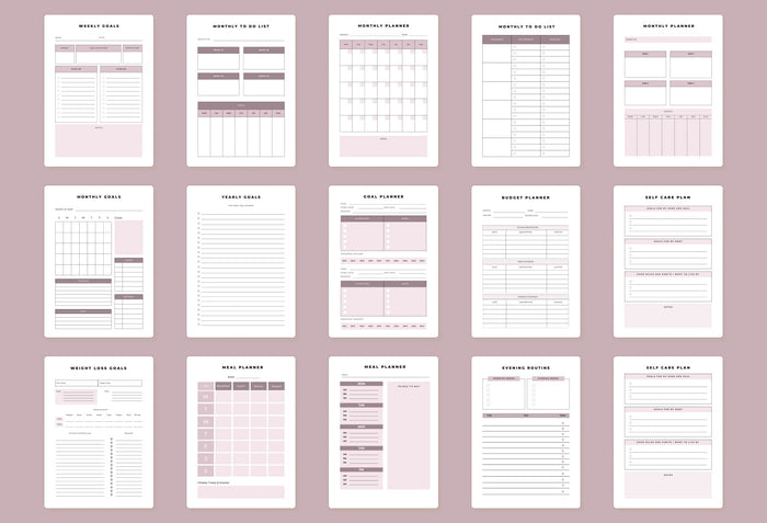 Ladystrategist 2023 Canva Planner Template instagram canva templates social media templates etsy free canva templates