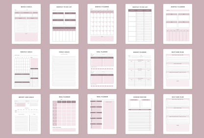 Ladystrategist 2023 Canva Planner Template instagram canva templates social media templates etsy free canva templates