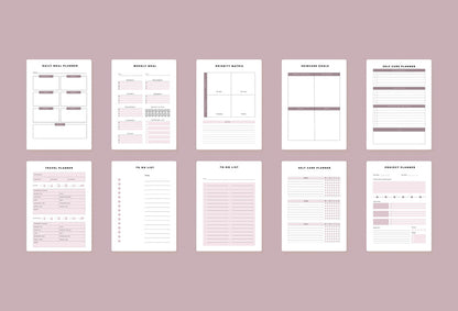Ladystrategist 2023 Canva Planner Template instagram canva templates social media templates etsy free canva templates
