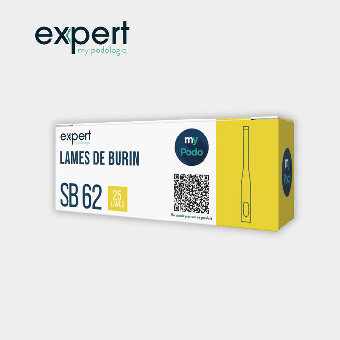 25 Chisel Blades - Expert by My Podologie Expert