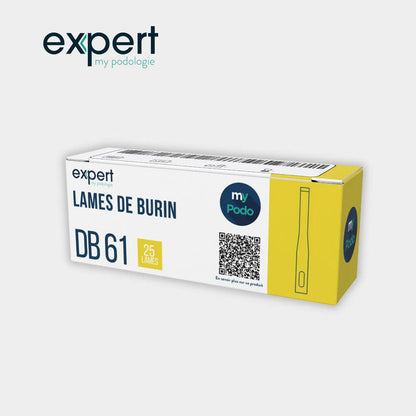 25 Chisel Blades - Expert by My Podologie Expert