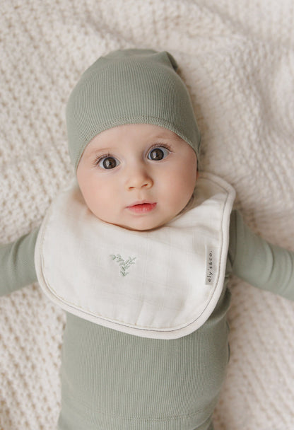 Absorbent Muslin Terry Drool Bibs