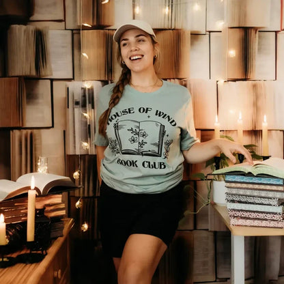 A Court of Silver Flames Inspired: House of Wind Book Club Tee Shirt