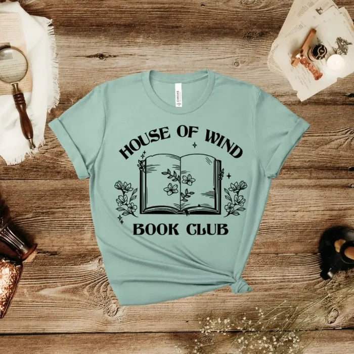 A Court of Silver Flames Inspired: House of Wind Book Club Tee Shirt