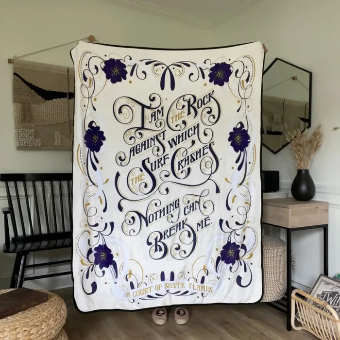 A Court of Silver Flames Inspired: Nothing Can Break Me Blanket