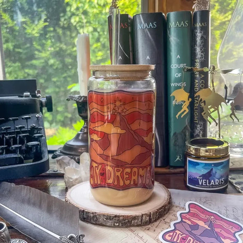 A Court of Thorns and Roses Inspired: City of Dreamers Glass Luxe Tumbler DREAMERS