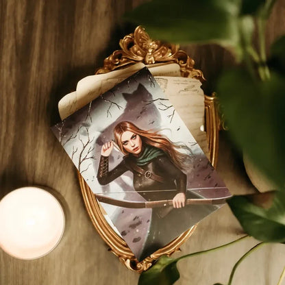 A Court of Thorns and Roses Inspired: Feyre Art Print Art Prints