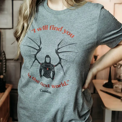 A Court of Wings and Ruin Inspired: Cassian Tee Shirt