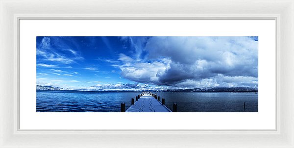 A Tahoe Winters Dream - Framed Print