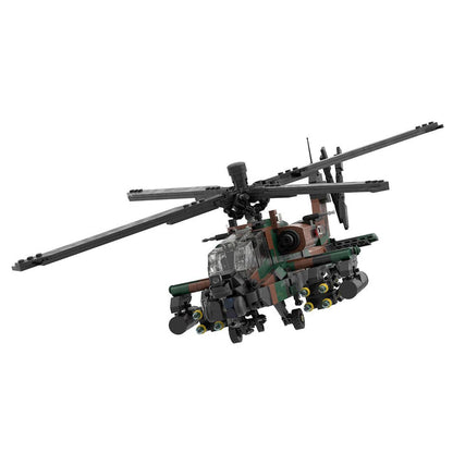 AH - 64 Apache Helicopter Klemmbausteine - LesDiy - Klemmbausteine