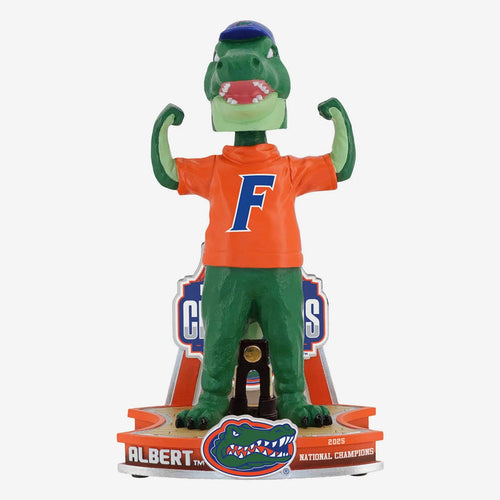 Albert Florida Gators 2025 Men's Basketball National Champions NCAA Bobblehead