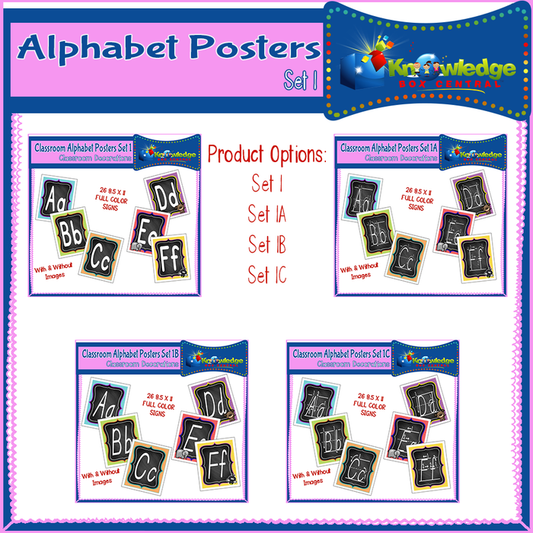 Classroom Alphabet Posters