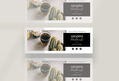 Ladystrategist Amanda Facebook Cover Canva Template instagram canva templates social media templates etsy free canva templates