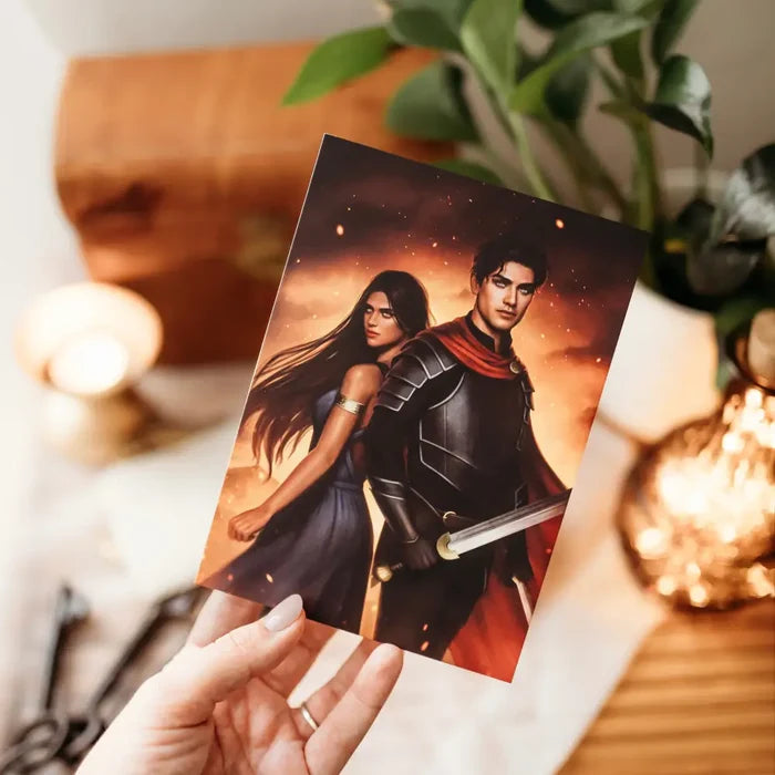 An Ember in the Ashes Inspired: Laia and Elias Art Print Art Prints