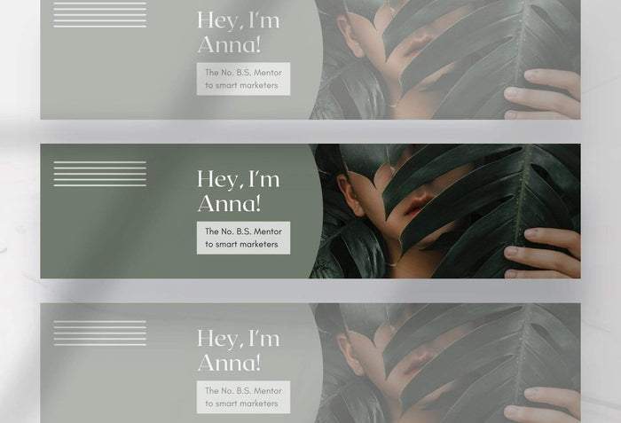 Ladystrategist Anna Linked In Banner Canva Template instagram canva templates social media templates etsy free canva templates
