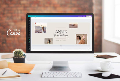 Ladystrategist Annie Facebook Cover Canva Template instagram canva templates social media templates etsy free canva templates