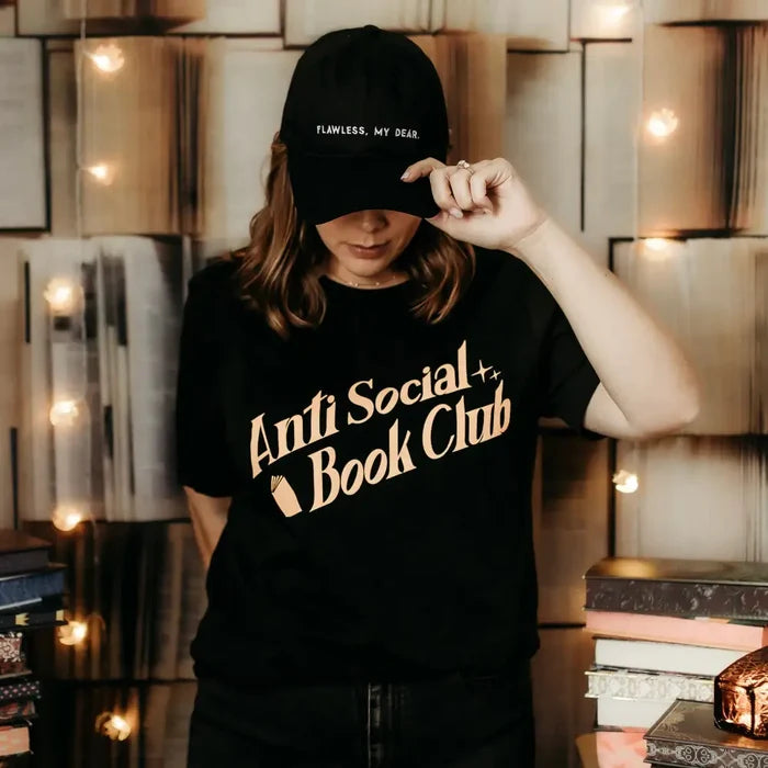 Anti Social Book Club Tee Shirt