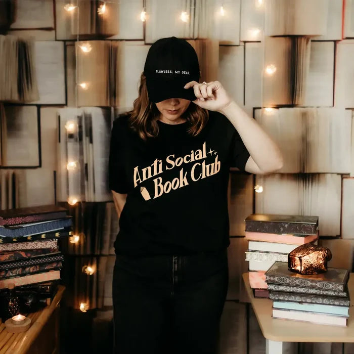 Anti Social Book Club Tee Shirt