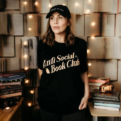 Anti Social Book Club Tee Shirt