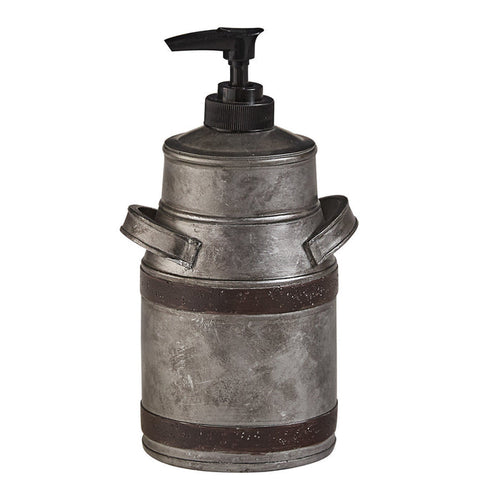 Metal rustic farmhouse soap dispenser