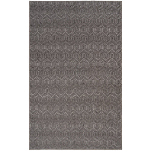 Anton Graphite Machine Woven Rug Rectangle image