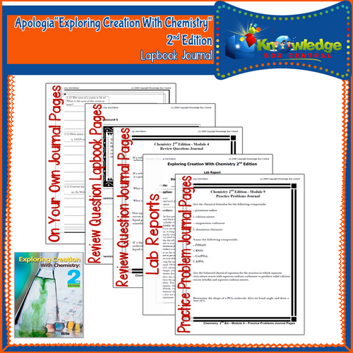 Apologia Exploring Creation with Chemistry 2nd Edition
