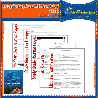 Apologia Exploring Creation with Marine Biology 1st Edition