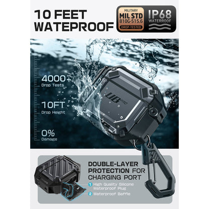 Apple AirPods 4 Unicorn Beetle PRO Rugged Case(open box)-Black