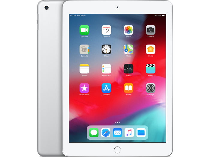 Apple iPad 9.7" 6th Gen 32GB Wi-Fi Silver MR7G2LL/A A1893 - Coretek Computers