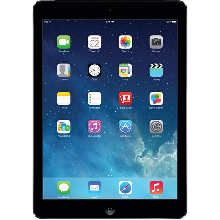 Apple iPad Air Tablet 16GB Wi-Fi Space Gray A1474 MD785LL/A - Coretek Computers