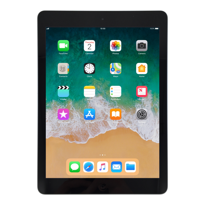 Apple iPad Air Tablet 16GB Wi-Fi Space Gray A1474 MD785LL/A - Coretek Computers