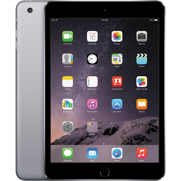 Apple iPad mini 3 Wi-Fi 16GB - Space Gray MGNR2LL/A A1599 - Coretek Computers
