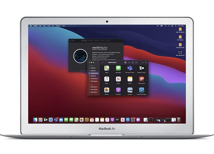 Apple MacBook Air "Core i5" 1.4GHz 11" (2014) A1465 MD711LL/B 4GB RAM 128GB SSD macOS Big Sur - Coretek Computers