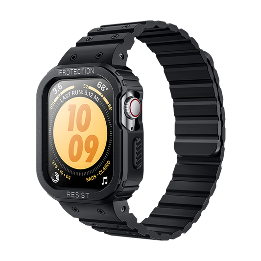 Apple Watch Unicorn Beetle SEAL Case with Magnetic Band (44mm/45mm)-Black