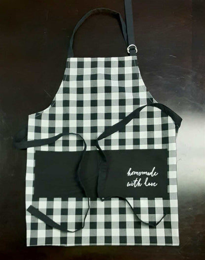 Apron Homemade w/Love Check