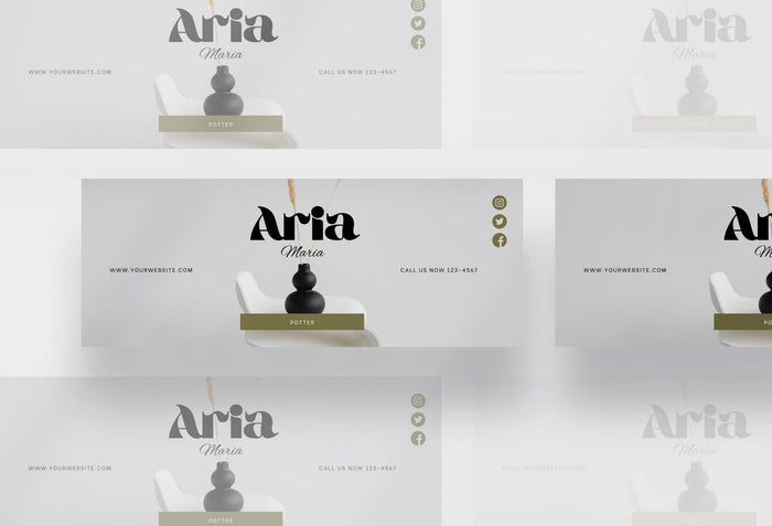 Ladystrategist Aria Facebook Cover Canva Template instagram canva templates social media templates etsy free canva templates