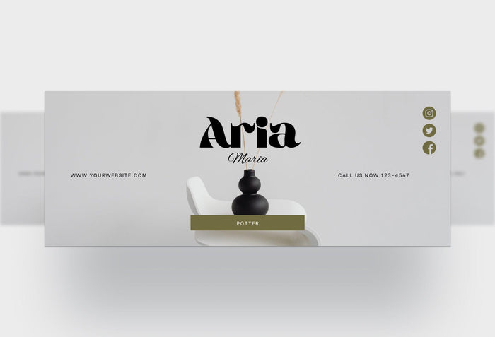 Ladystrategist Aria Facebook Cover Canva Template instagram canva templates social media templates etsy free canva templates
