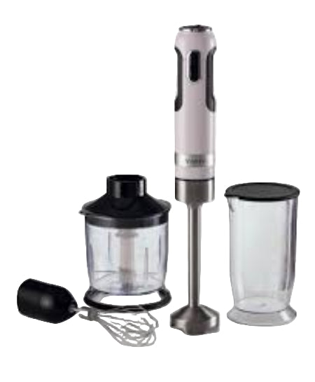 Ariete Hand Blender, 4Blades, 10Speeds, 1000Watts, White