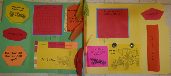 Automobiles Lapbook