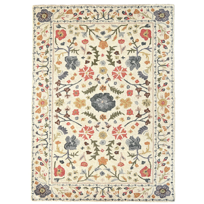 Avanti-Provencal Ivory Multi Hand Tufted Rug Rectangle image